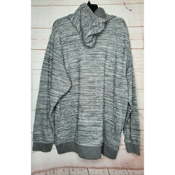 Boston Red Sox Majestic XL Gray Distressed Full Zip Hooded Sweatshirt - Picture 8 of 12